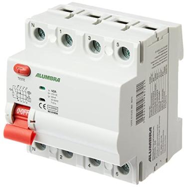 Imagem de Interruptor Analógico Diferencial Residual, Idr, Alumbra, 8572, Branco
