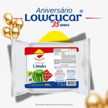 Imagem de Gelatina Lowçucar Sabor Limao Refil 200G - Lowcuçar Food Service