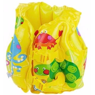 Imagem de Colete Peixinhos Amarelo 5966199  Intex