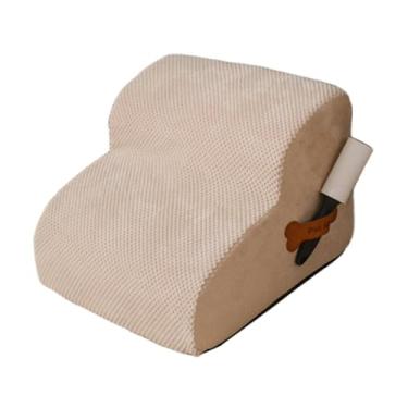 Imagem de IEUDNS Escada de cachorro Pet Pet Stop 2 Step Ram, Bege