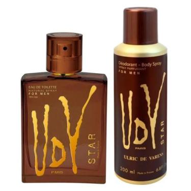 Imagem de Kit UDV Star Ulric de Varens Masculino Eau de Toilette + Desodorante-1