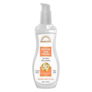 Imagem de Protetor Solar FPS50 200ml BronzeBem - Resistente a água e ao suor, com proteção UVA e UVB, Produto Vegano, Toque Seco, Ideal para uso diário