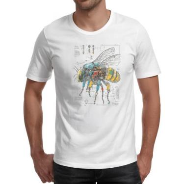Imagem de Camiseta Unissex Mosca Mecanica Interna Cyberpunk - Alearts, G