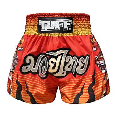 Imagem de Shorts Tuff Muay Thai TUF-MS614-RED-M