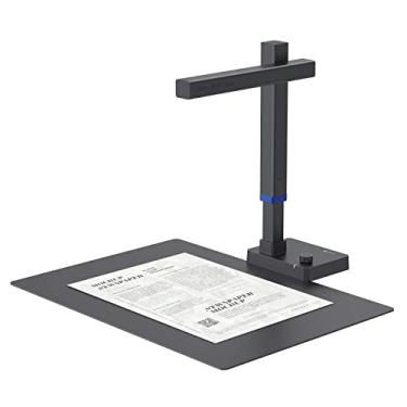 Imagem de CZUR Shine Scanner de documentos portátil ultra inteligente, scanner de livros USB com OCR Auto-nivelamento e mesa, câmera de documentos para desktop/laptop, tamanho de captura A3, compatível com