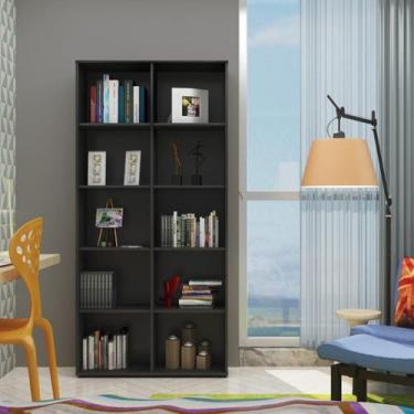 Imagem de Estante Organizadora Clean 1,87m - Artany, Preto