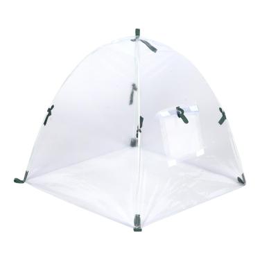 Imagem de Gralara Tenda de sombra para plantas, gaiola de cultivo, bloqueador solar, cobertura para plantas, proteção solar para estufa, jardim, canteiro, Branco