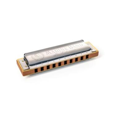 Imagem de Hohner Gaita MBAND A Marine Band, A