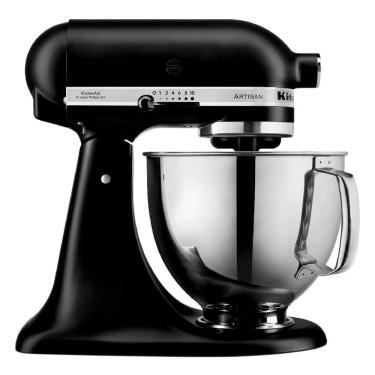 Imagem de Batedeira Kitchenaid 4,8 Litros Preta 110V KEA33CPANA