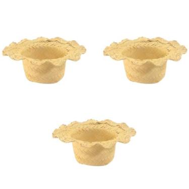 Imagem de Kit 3 Mini Chapéu Festa Junina 12CM - casa moah