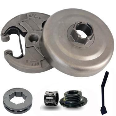 Imagem de FJSaDobo Kit De Linha Pressão Óleo Para Rolamento Tambor Embreagem 3/8 7T Motosserra Husqvarna 455 460 Rancher Jonsered Cs2255 Re 537291702 537110503