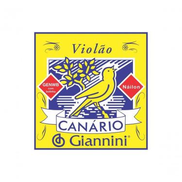 Imagem de Corda De Nylon Giannini Canario Genwb6 6 Para Violao Com