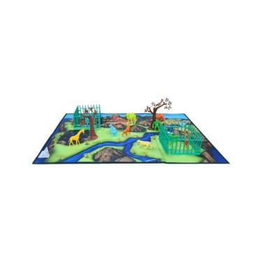 Imagem de Brinquedo Zoologico Playset com bichinhos Gulliver