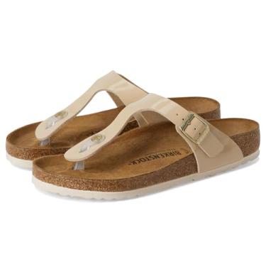Imagem de Birkenstock Sandália feminina Patente Gizeh, Arena, 5-5.5
