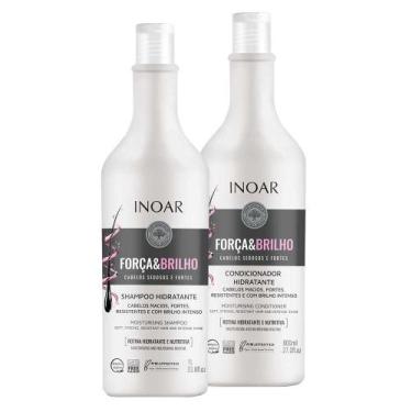 Imagem de Inoar Força E Brilho Kit - Shampoo + Condicionador, Kit