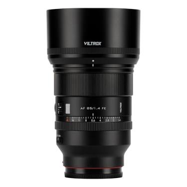 Imagem de VILTROX Lente 85 mm f1.4 Pro FE, AF 85 mm f/1.4 FE para Sony E-Mount, lente retrato para Sony FE a7iv a7c ii a7rv a9iii zve1 fx3 ev-e10 ii a6700 a6600