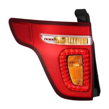 Imagem de DNA MOTORING Lâmpada traseira traseira esquerda estilo original compatível com Ford Explorer 2011-2015, Police Interceptor Utility 2013-2015, FO2800226, BB5Z13405C, OEM-TL-046-L
