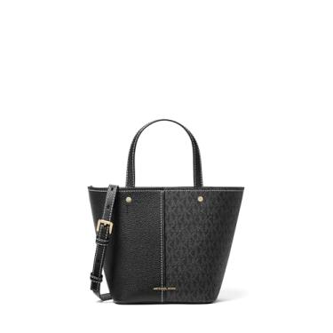 Imagem de Michael Kors Bolsa transversal pequena flora, preta, Preto, One Size