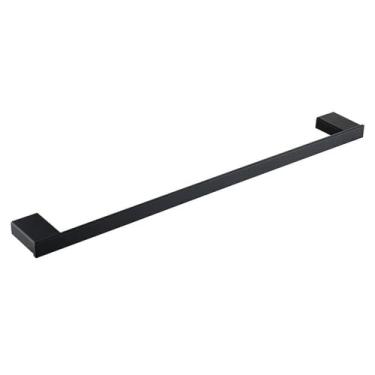 Imagem de Conjunto de banheiro preto fosco SUS304 - Suporte para toalhas de papel higiênico - Suporte de parede, Suporte para toalhas individual