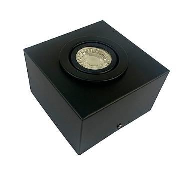 Imagem de Spot Plafon Sobrepor Box Quadrado Mr16 Direcionável Preto