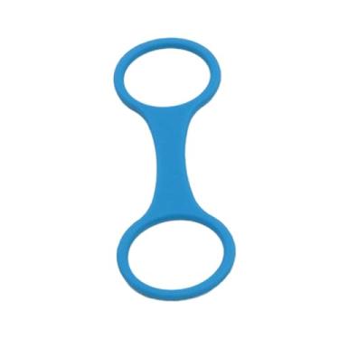 Imagem de menolana Clipe de snorkel para mergulho autônomo, suporte de tubo para máscara de mergulho, macio, equipamento, trava de silicone para snorkel, Azul