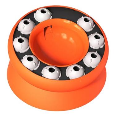 Imagem de Taça Para Gatos Que Comem Rápido,Taça Interativa Rotativa Para Alimentação - Utensílio Interativo De Alimentação Para Comer Devagar Para Uso Diário Em Casa Jardim Sala De Estar E Viagens Com Comida