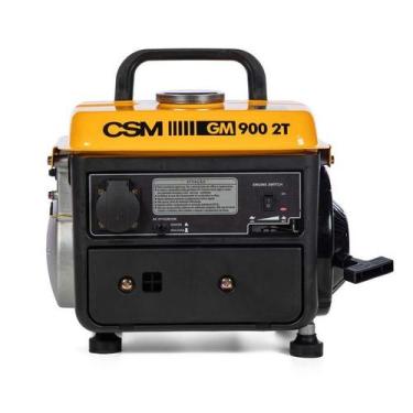 Imagem de Gerador portatil gasolina 2t gm 900 mono 127v - csm