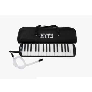 Imagem de Escaleta Melodica 32 Teclas Instrumento de Sopro - Myth/Pianica Selecione a cor (Preto)