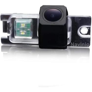 Imagem de Câmeras de backup de veículos, à prova d'água, visão noturna, câmera reversa, substituição para Volvo S40 S40L V40 V50 S60 S60L V60 XC60 C70 V70 XC70 S80 S80L XC90 1995-2017 (nº V7896 com 1 parafuso)