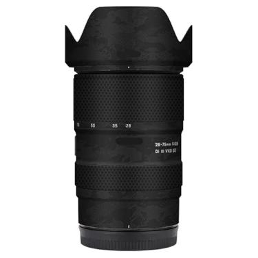 Imagem de Adesivo antiarranhões para lente de câmera para Tamron 28-75 mm F2.8 G2 adequado para Nikon Mount Coat Vinil Película Protetora Decalques 28-75 F 2,8 G 2 (Knight Black)