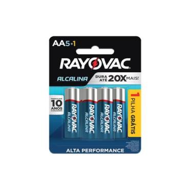 Imagem de Pilha Alcalina Aa Pack Com 6 5+1 - Sm-144 - RAYOVAC