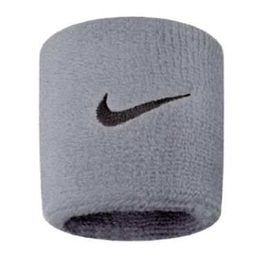 Imagem de Munhequeira Pequena Swoosh Wristband 2 Unid, Único, Cinza
