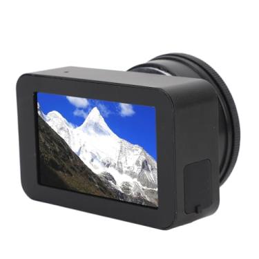 Imagem de Câmera ocular eletrônica HD 4K com tela colorida de 7,6 cm, zoom digital de 5x, armazenamento de 128 GB. Óculos telescópio com tela para astronomia, observação de pássaros, astrofotografia
