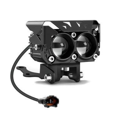 Imagem de Kit de farol de alumínio Dirtbike para Sur-Ron Segway X260 Talaria Sting R MX4 30W Barra de luz brilhante para motocicleta com interruptor frontal com suporte ajustável, basta instalar Plug and Play