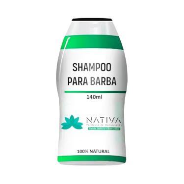 Imagem de Shampoo Para Barba Fragrância De Camomila E Menta 140ml Limpeza Profunda