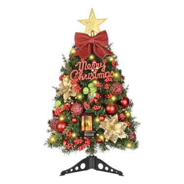 Imagem de Árvore de Natal artificial de mesa para decoração de festas