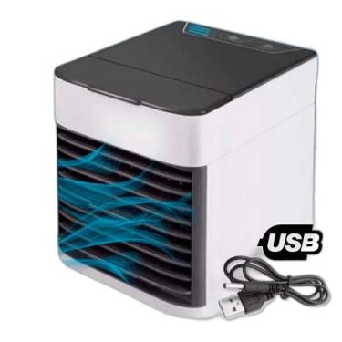Imagem de Portátil Mini Ar Condicionado Ventilador Usb Refrescar O - Bivolt