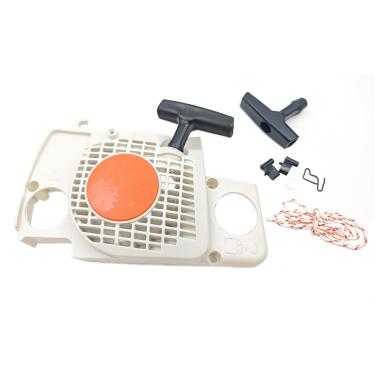Imagem de Recoil Rewind Pull Starter Apto para Stihl Ms170 Ms180 Ms180c 017 018 Motosserra Substituir 1130 080 2100