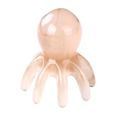 Imagem de MotiveTech Pente de massagem de polvo, presente de massagem no couro cabeludo, acupressão com cabo, ferramenta de meridianos, ferramenta de ponta para casa, Tolet