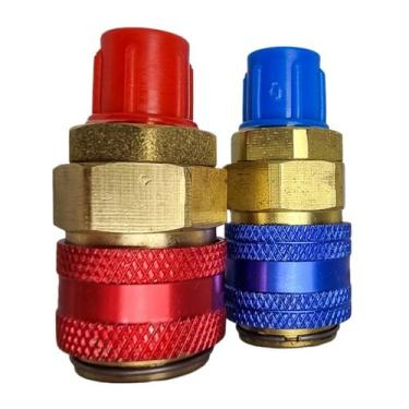 Imagem de Engate Rápido Automotivo Alta e Baixa R134a Ar Condicionado - VRX