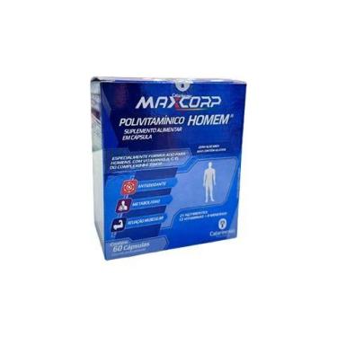 Imagem de Polivitamínico Homem com 60 Cápsulas - Maxcorp - Catarinense Pharma