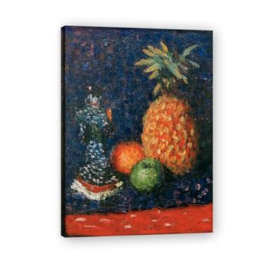 Imagem de NHLDZYH Pôster de arte expressionista. (bagatelas) de Alexej von Jawlensky. Pinturas a óleo famosas. Decoração de parede de sala de estar ou escritório. Moldura interna de 50 x 70 cm - 19,6 x 27,5 pol