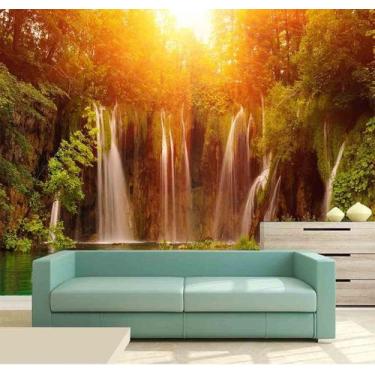 Imagem de Papel de Parede - Paisagens Cachoeira 3,75M² na 28 - Voce Decorando
