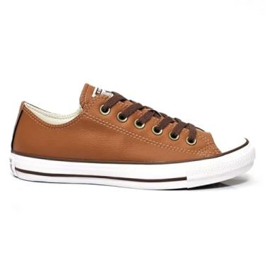 Imagem de Tenis All Star Chuck Taylor Cano Baixo Ref Ct045 Marrom/branco 040