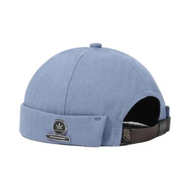 Imagem de Gorro Unissex De Algodão Estilo Docker Retrô Hip Hop Para Verão Ao Ar 