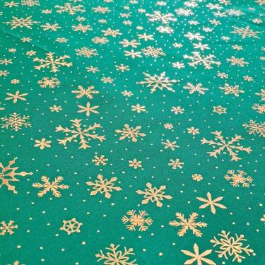 Imagem de Tecido Oxford Natal Estampado Natalino Brilho  Rolo 4 Metros