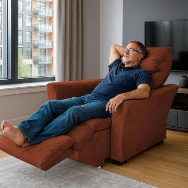 Imagem de Poltrona Retrátil e Reclinável Pra Extensão De Cílios Modelo Mariane -