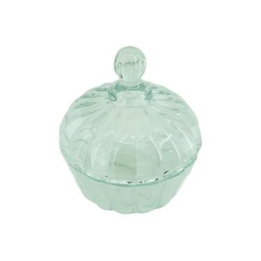 Imagem de Baleiro de Vidro Decorativo Casa 10cm - Aliança