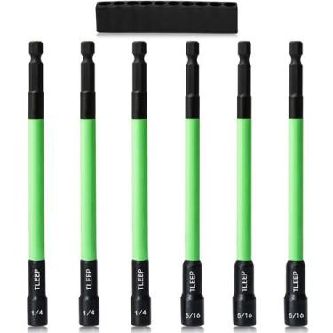 Imagem de Nut Driver Set TLEEP 150mm 1/4 5/16 Magnetic Power