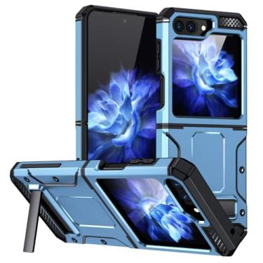 Imagem de Proteção contra quedas Z Flip 5 5G Stand Phone Case para Samsung Galaxy Z Flip5 Flip 5 Zflip5 Moda Capa Dura, Céu Azul, para Samsung Z Flip 5